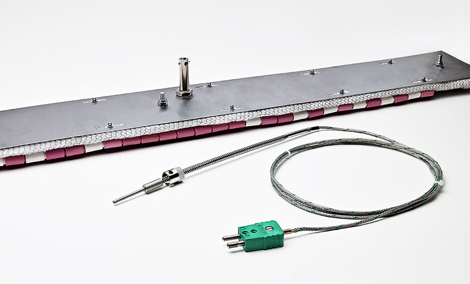 Vorwaermer mit Bajonett Thermoelement 1
